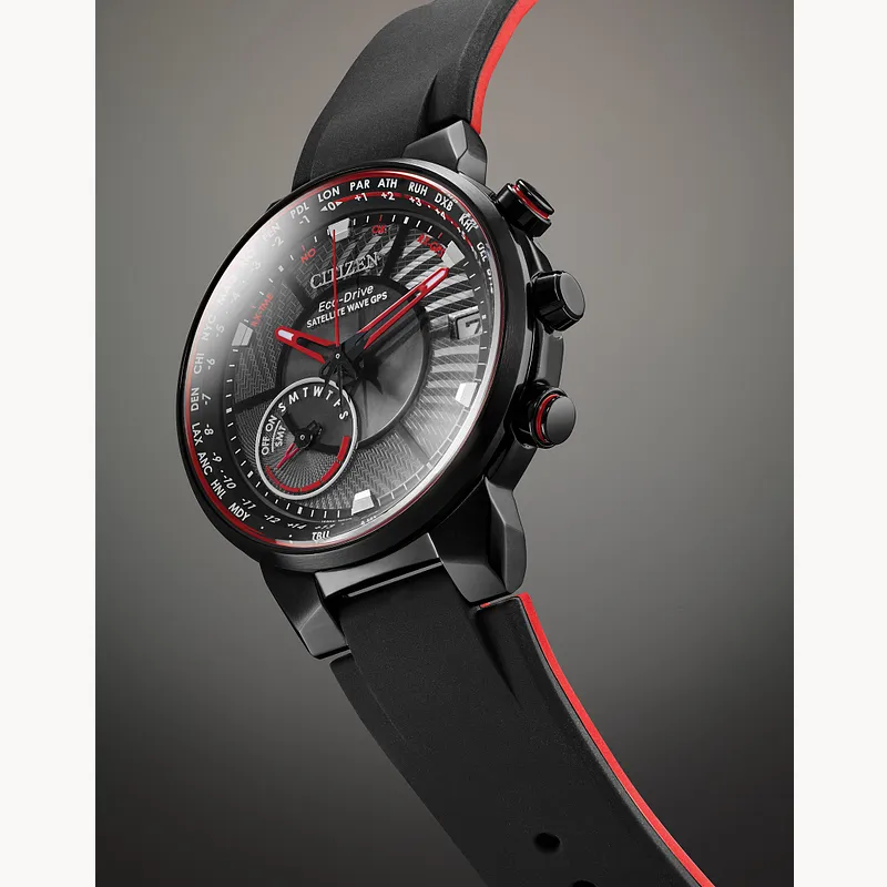Citizen Satellite Wave GPS Freedom Eco Drive Black Watch CITIZEN